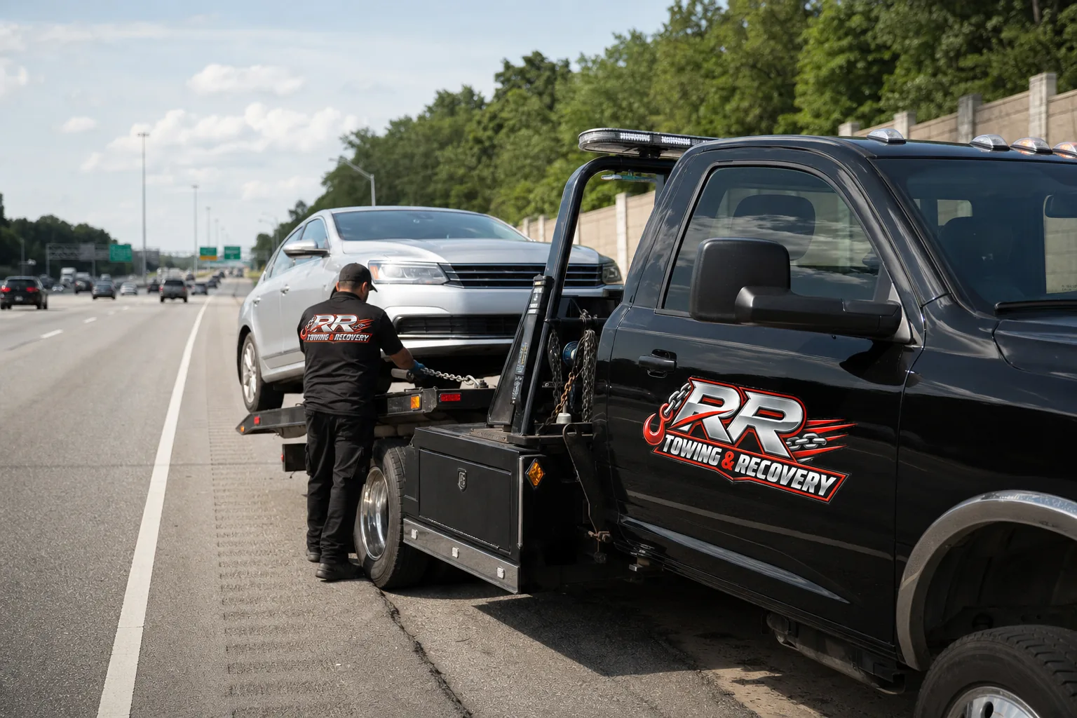 Light-Duty Towing — RR Towing & Recovery