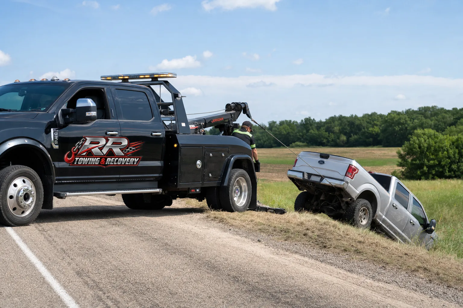 Winch-Out & Stuck Vehicle — RR Towing & Recovery