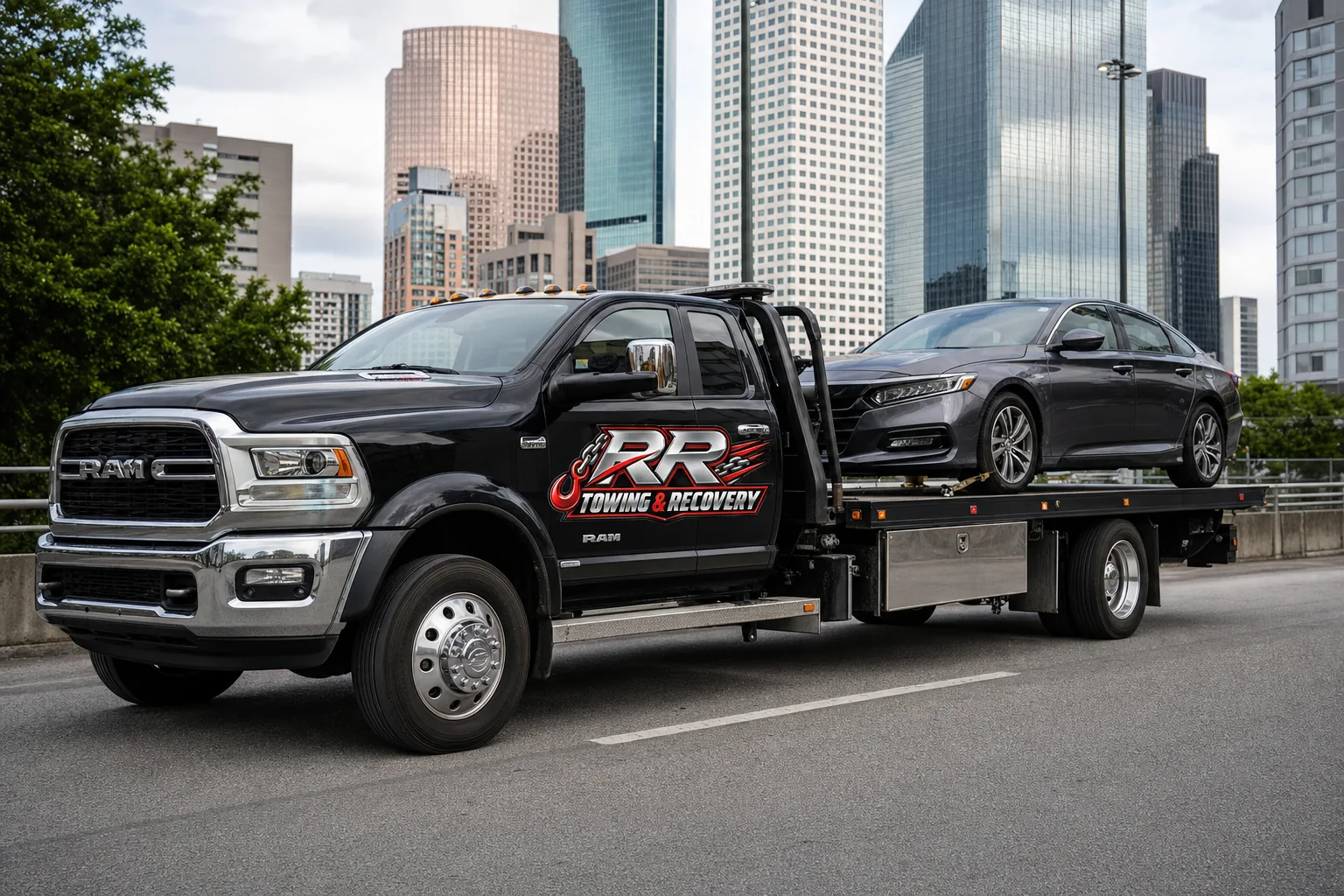 Wheel-Lift Towing — RR Towing & Recovery