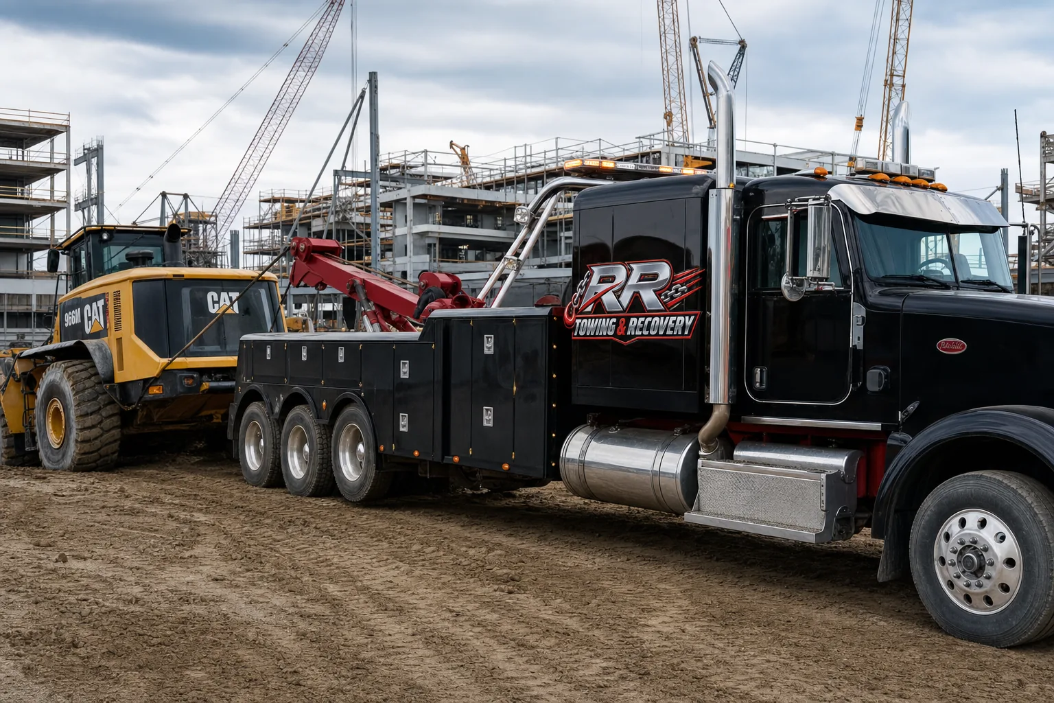 Heavy Equipment Recovery — RR Towing & Recovery