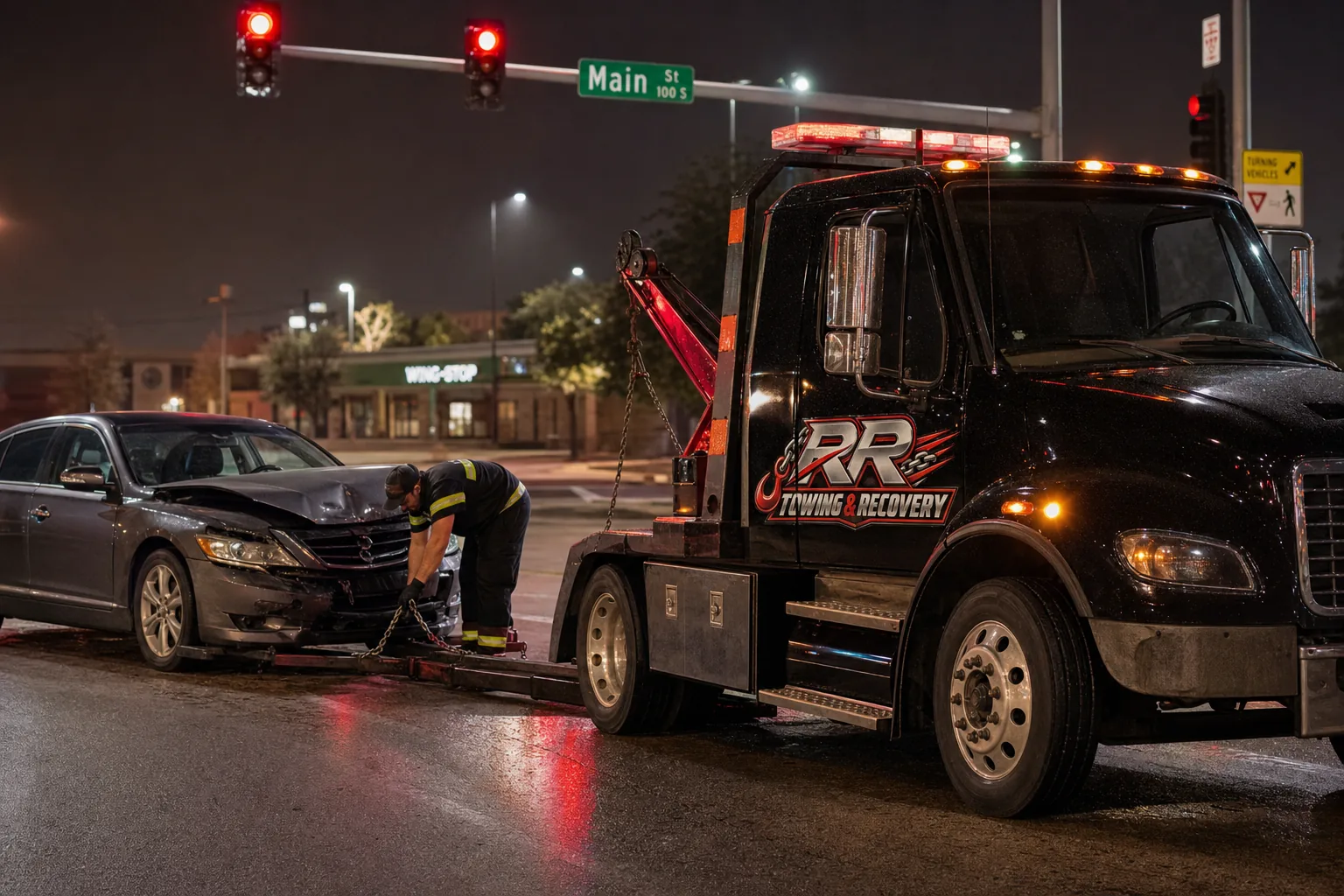 Rollover Recovery — RR Towing & Recovery